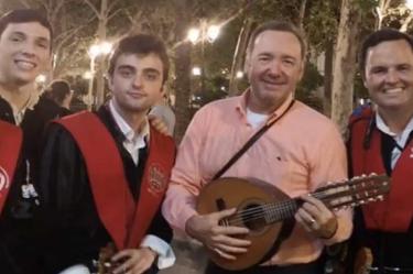 El actor se encontraba en Sevilla. Foto: Captura de pantalla