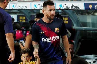 El próximo año Lionel Messi será libre de decidir su continuidad en el Barcelona. Foto: Reuters