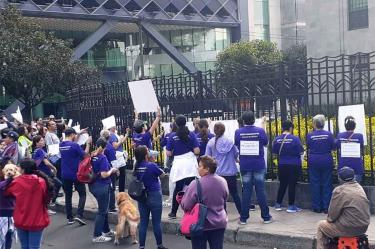 Marchan para concientizar sobre la fibrosis quística en la CDMX 