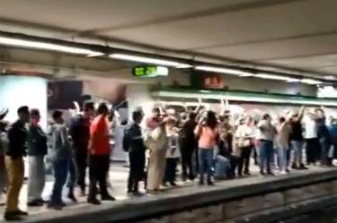Tras Fiestas Patrias hacen ‘ola’ en Metro Garibaldi