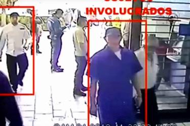 Los delincuentes se pusieron vestimentas de diferentes oficios. 