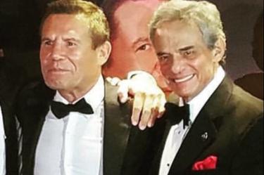 Julio César Chávez dedicó unas emotivas palabras a José José. Foto de Twitter: @Jcchavez115