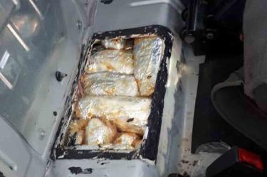 Guardia Nacional asegura 17 kilos de cristal en Tamaulipas