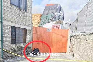 Hallan embolsado en calles de Iztapalapa