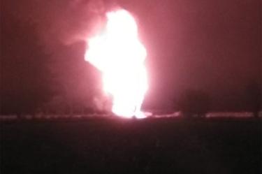 Huachicoleros provocan fuga de gas LP en Puebla