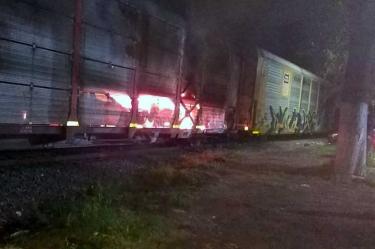 Tren, Incendio, Descarrilamiento, Morelia, Michoacán, Seguridad, Justicia