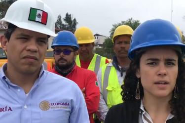 Luisa María Alcalde destacó que en el rescate de los cuerpos trabajan expertos nacionales y extranjeros, donde participaron los mejores del mundo en el tema de minas de carbón.