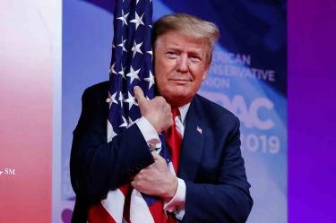 Trump se reúne con Macron previo a la cumbre de la OTAN
