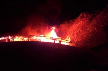 Arde el Santuario Resort & Spa en Valle de Bravo; un herido