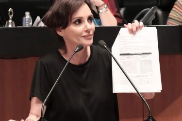En el documento, firmado por los integrantes de la Comisión y su presidente, Héctor Díaz, se establece que la decisión se tomó con base en el artículo 49 inciso del Estatuto del partido.