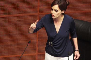 Morena, Lilly Téllez, Senado, Bancada, Ricardo Monreal, Mónica Fernández Balboa, Comisión Nacional de Honestidad y Justicia, Expulsión, 4T