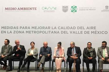 Se espera reducir 30 por ciento de las emisiones contaminantes en los próximos cinco años. Foto: @CAMegalopolis
