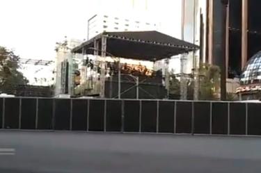 Cierran circulación en tramo de Reforma por ‘Concierto de fin de año’