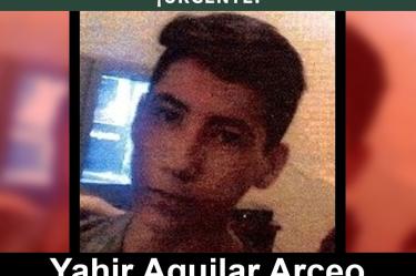 Yahir Aguilar Arceo, Yahir desapareció hace más de 6 meses, ayuda a localizarlo, Alerta Amber, Alcaldía Venustiano Carranza