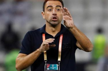 Xavi Hernández llevó al Al Sadd de Qatar a la final de copa este sábado. (Reuters)