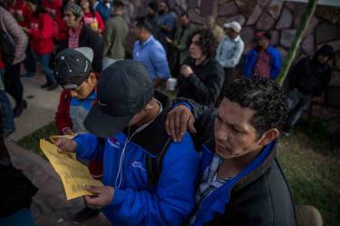 Segob aplicará la ley a caravana migrante en caso de desacato