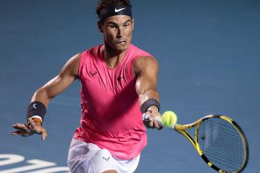 Rafael Nadal se medirá al surcoreano Soonwoo Kwon en los cuartos de final del Abierto Mexicano de Tenis 2020 (Fotos: AP)