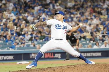 Julio César Urías arrancará 2020 como inicialista con Dodgers, luego de cuatro campañas en grandes ligas / Foto: AP