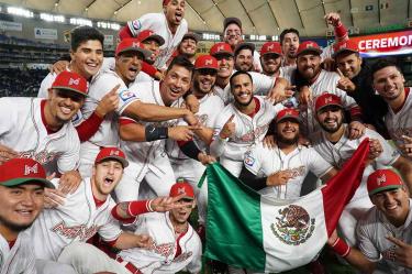 La 'novena' mexicana se sitúa en el quinto puesto del Ranking Mundial de Beisbol. (Foto de Twitter @WBSC).