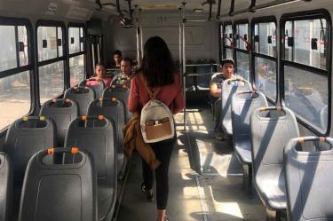 Transporte público de pasajeros registra caída de 60% en usuarios