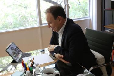 Alfonso Durazo Montaño, secretario de Seguridad y Protección Ciudadana subrayó la importancia del Cenapred, a 30 años de su creación. Foto: Especial