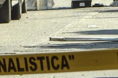 En el sitio, los hermanos de la asambleísta municipal se encontraban en su camioneta particular, esperando a una trabajadora con quien se dirigirían a la Ciudad de México. Foto: Cuartoscuro