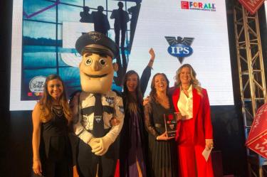 El equipo de IPS recibió el reconocimiento con mucho orgullo y satisfacción