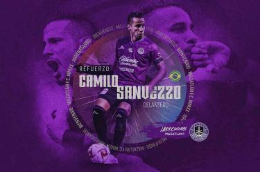 Camilo Sanvezzo llega a su tercer club en la Liga MX. (Twitter: @MazatlanFC)