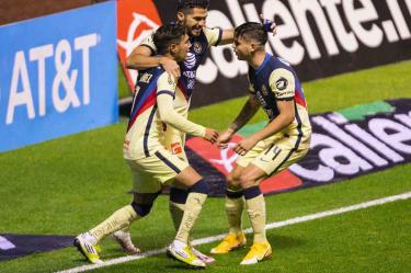 Henry Martín fue pieza clave de la remontada de América. (Mexsport)