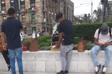 Los delincuentes operan en las inmediaciones de la Alameda Central Foto: @noticiascdmexoficial 