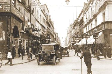 La lente de Carlos Villasana tomó esta vista de la calle Madero. Fotos: Cortesía MODO