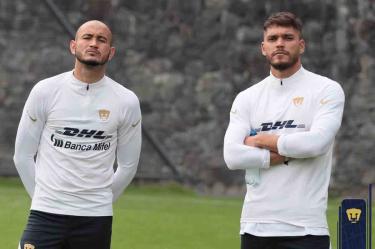 Carlos González y Nicolás Freire dieron positivo por covid-19 y no jugarán ante América. (Twitter: @PumasMX)