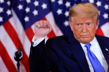 Venezolanos esperan ayuda de Trump para derrocar a Maduro.