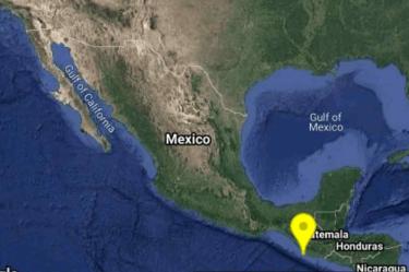 Sismo de magnitud 5 remece a Chiapas