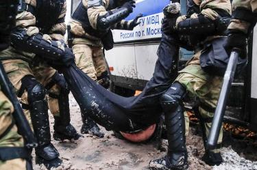 Suman más de 5 mil detenidos en Rusia durante protestas opositoras