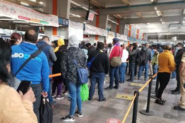 El organismo exhortó a los usuarios a no bloquear las puertas.