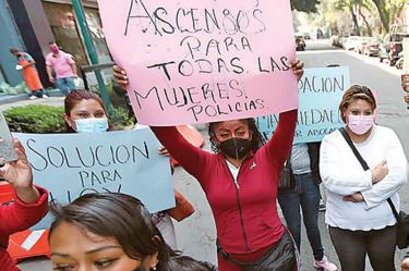 El martes pasado se manifestaron en la SSC. Foto: Archivo/David Solís