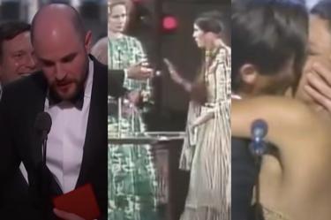 Algunos de los episodios inolvidables de la historia de los premios de la Academia. Foto: especial