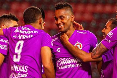 Fidel Martínez marcó el tanto de la victoria para Xolos. (Twitter: @Xolos)