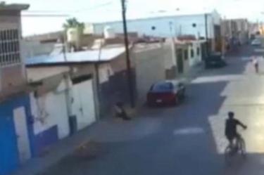 Sujeto que agredió a Doña Esther. Foto: Especial