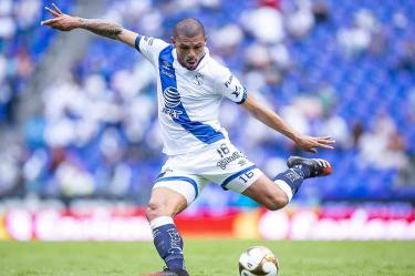 Juan Pablo Segovia confesó que Puebla espera pelear por el título. (Mexsport)