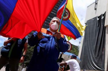 Colombia ya entró en su cuarta semana de protestas contra el gobierno de Iván Duque.