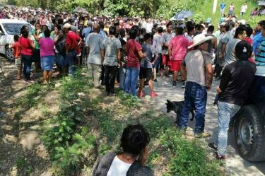 Los hechos se registraron cerca de una talachería, las víctimas eran originarias de las comunidades de San Pablito y Xochimilco. Foto: Especial