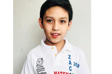 Rodrigo Saldívar ganó el primer lugar a nivel primaria.