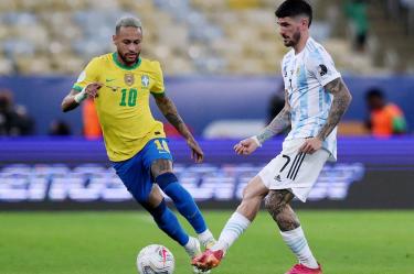 Brasil y Argentina volverán a chocar en las eliminatorias mundialistas. (Reuters)