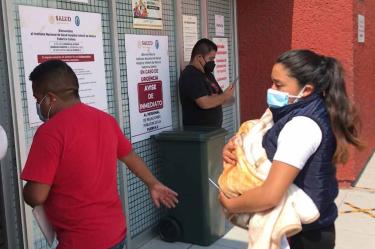 Mateo tuvo que ser llevado al Hospital Infantil “Federico Gómez” de la Ciudad de México. Foto: Rodolfo Dorantes