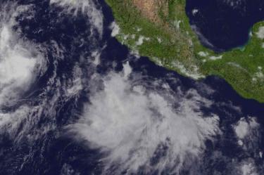 Las lluvias podrían acompañarse de descargas eléctricas y vientos fuertes, así como de posible caída de granizo.