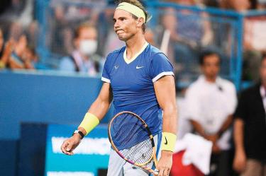 Nadal espera recuperarse de la lesión y volver a competir en 2022. Foto: AP