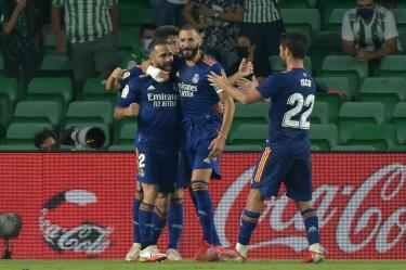 Real Madrid se reencontró con el triunfo ante el Betis. (AFP)