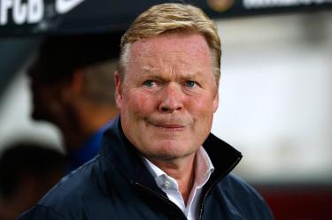 "No se puede perdonar tanto", dijo Ronald Koeman tras la victoria del Barcelona. (AFP)